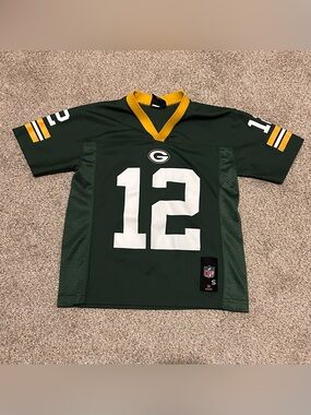 NFL Green Bay Packers #12 Rodgers Kids Jersey